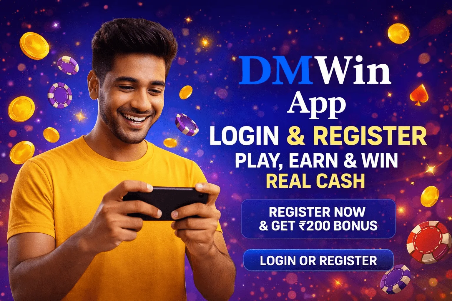 DM login & register